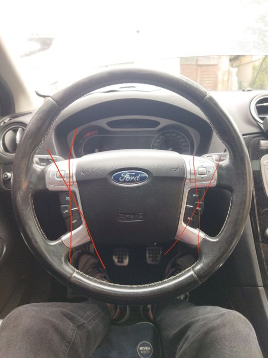 Руль Ford, Кермо  Форд Mondeo 4, S max, Galaxy