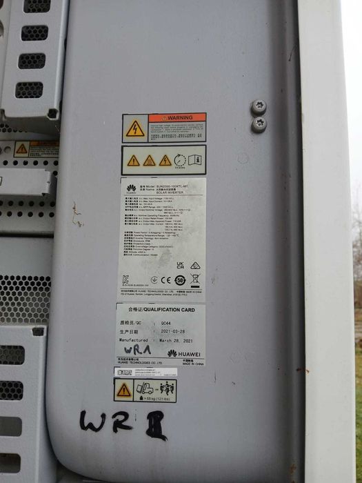 Inversor Huawei SUN2ooo-100KTL-M1 usado em ótimo estado 100KW