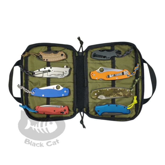 EDC сумка для колекції складаних ножів (8 шт.)
