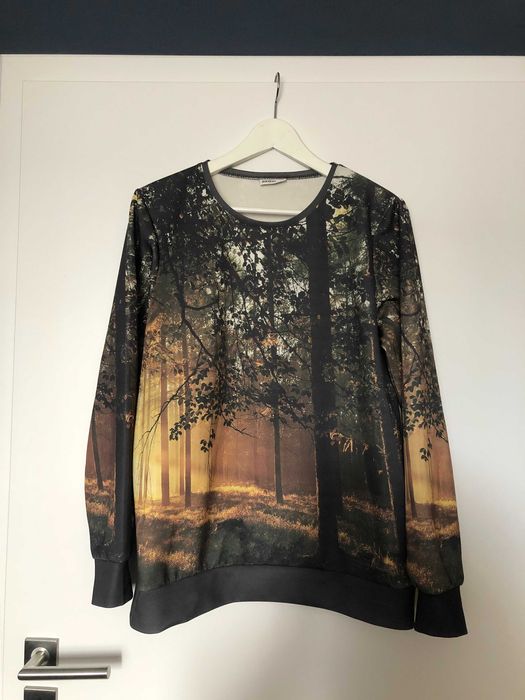 bluza z printem LAS rozmiar 40