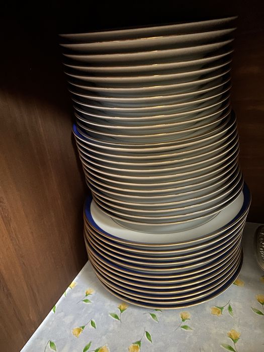 Serviço de pratos vista alegre