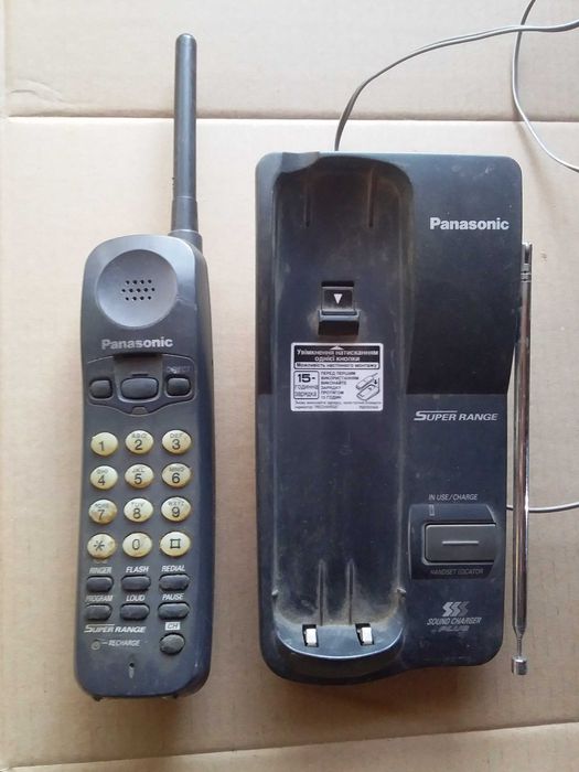 Радиотелефон  panasonic kx-tc1205uab