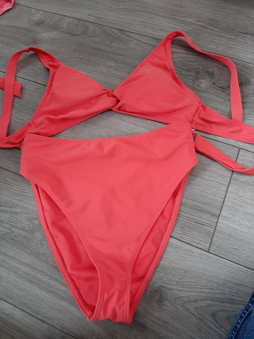 Strój kąpielowy damski XS morelowy sinsay