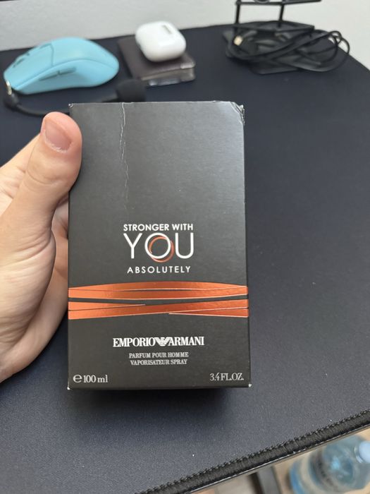 perfum emporio armani stronger with you absolutely 100ml