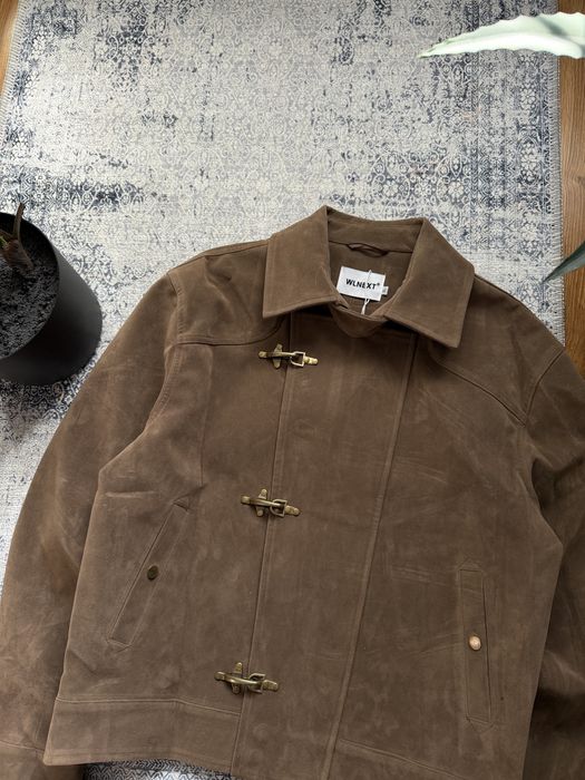 Fireman claps canvas jacket Архівна куртка з застібками піджак opium