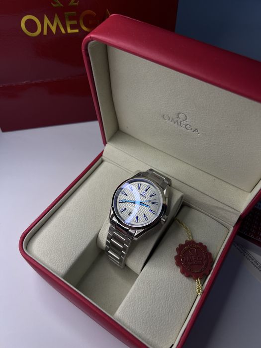 ‼️Годинник Omega Seamaster Aqua Terra, часы Омега