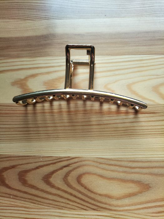 Metalowa klamra do włosów długość 11 cm nowa bez metki.
