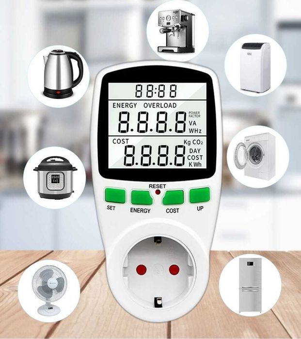 Miernik zużycia prądu watomierz