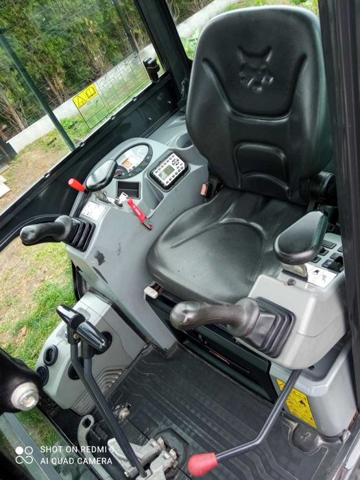 BOBCAT E19 Minikoparka 3 łyżki Szybkozłącze 2023r FV ORYGINAŁ