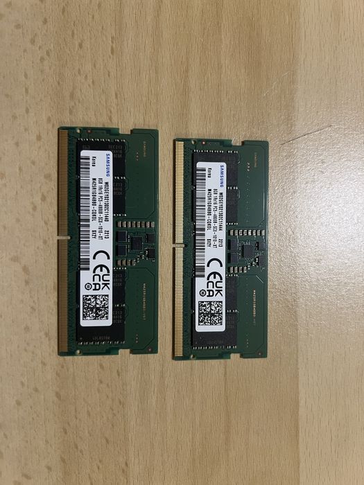 Kości RAM Samsung 16Gb (2x8Gb) 1Rx16 PC5-4800B-SC0-1010-XT