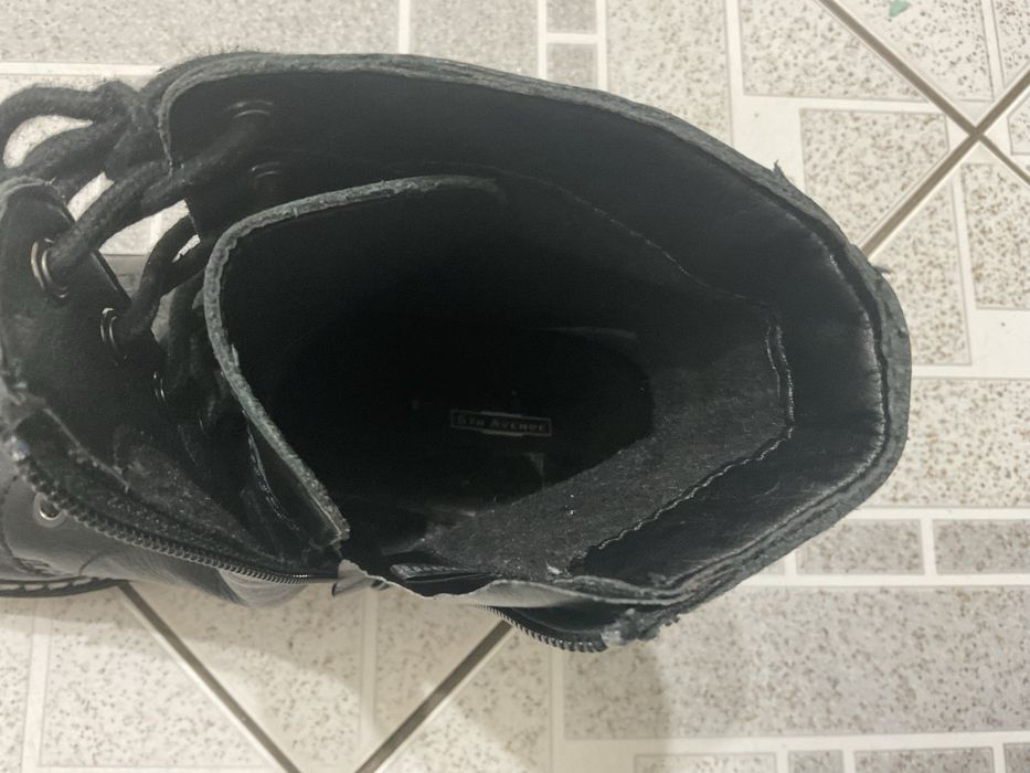 Ботинки женские кожаные, р.41