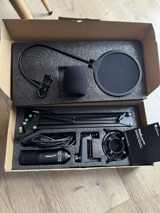 Mikrofon pojemnościowy Genesis Radium 400