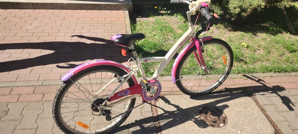 Rower dziewczęcy 20" b'twin