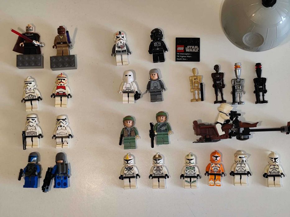 LEGO Star Wars zestaw 25 minifigurek + dodatki