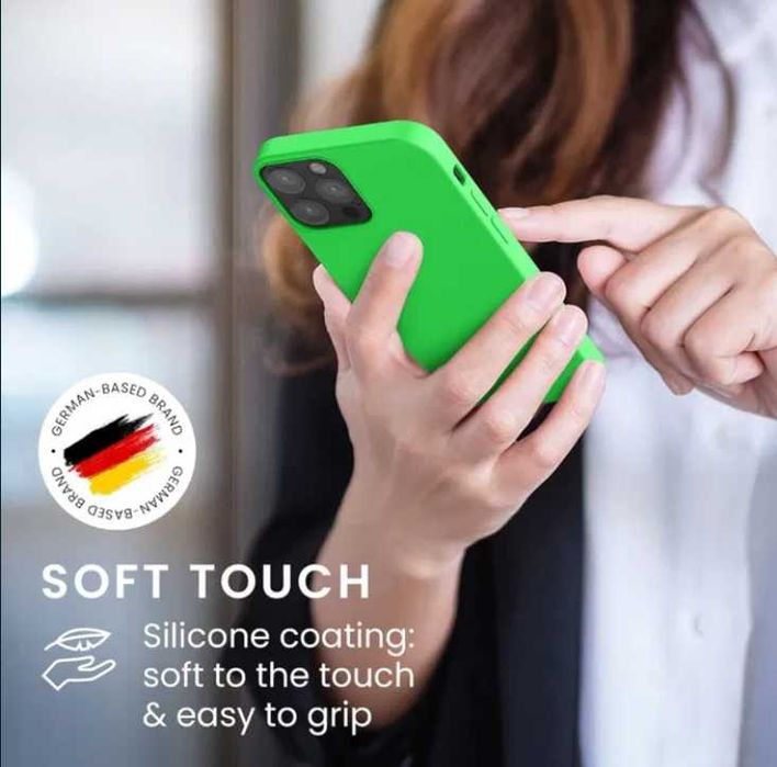 Etui do iPhone 12 pro max jasno zielone