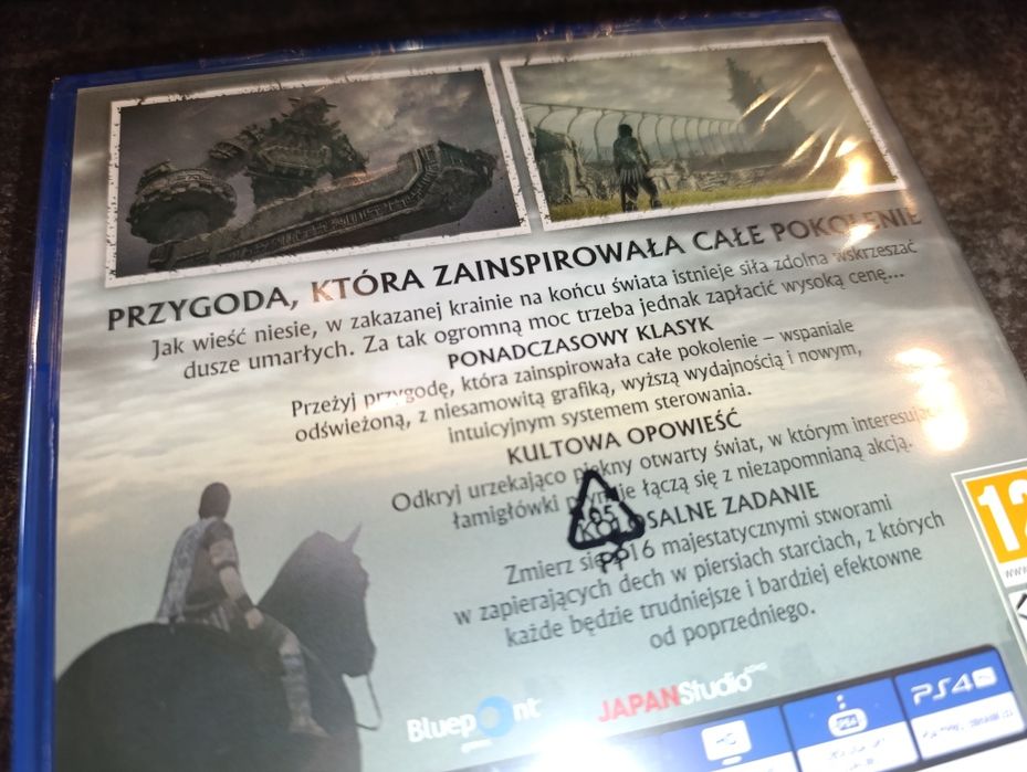 Shadow Of The Colossus PS4 nowa po polsku sklep kioskzgrami