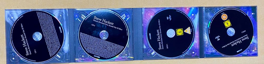 2 CD e 2 DVD de Steve Hackett