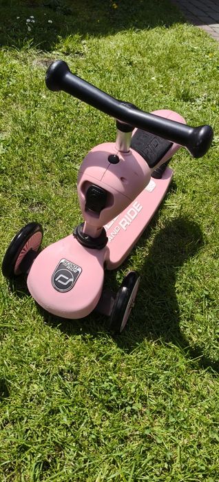 Scoot&Ride 2w1 różowa