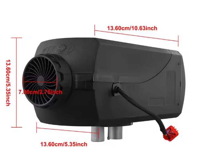 Автономний дизельний обігрівач вебасто 8кВт Podofo обогреватель авто