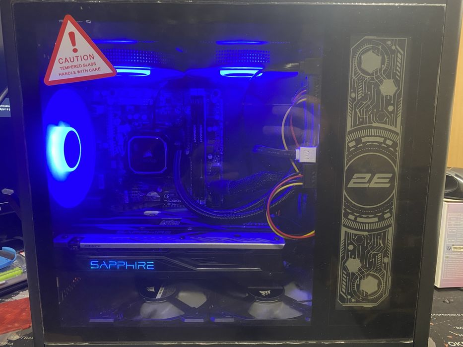 Ігровий ПК Е3-1230 v2+ RX-470 4GB + 16GB RAM + водянка Corsair
