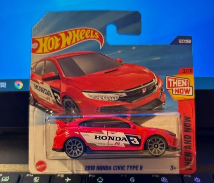 2018 honda civic type r hot wheels