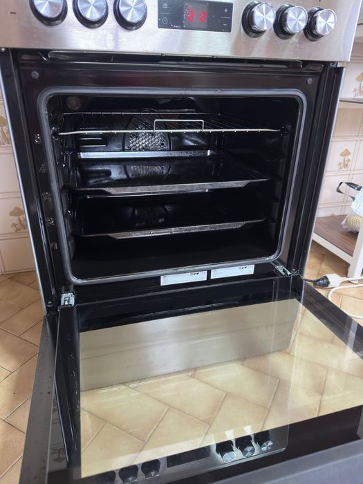 Fogao vitrocerâmica  inox  eletrico