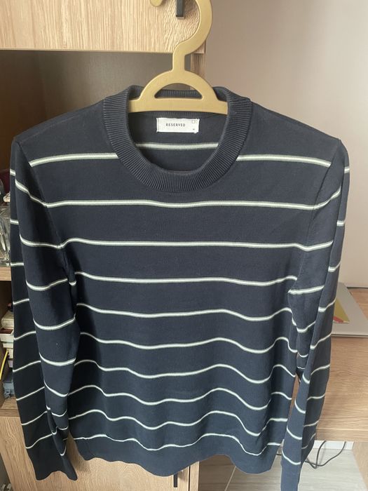 Sweter męski w paski