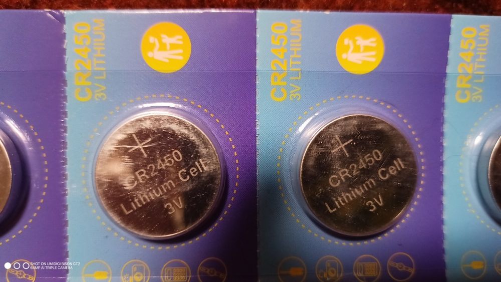 Батарейка літієва CR2450 3V