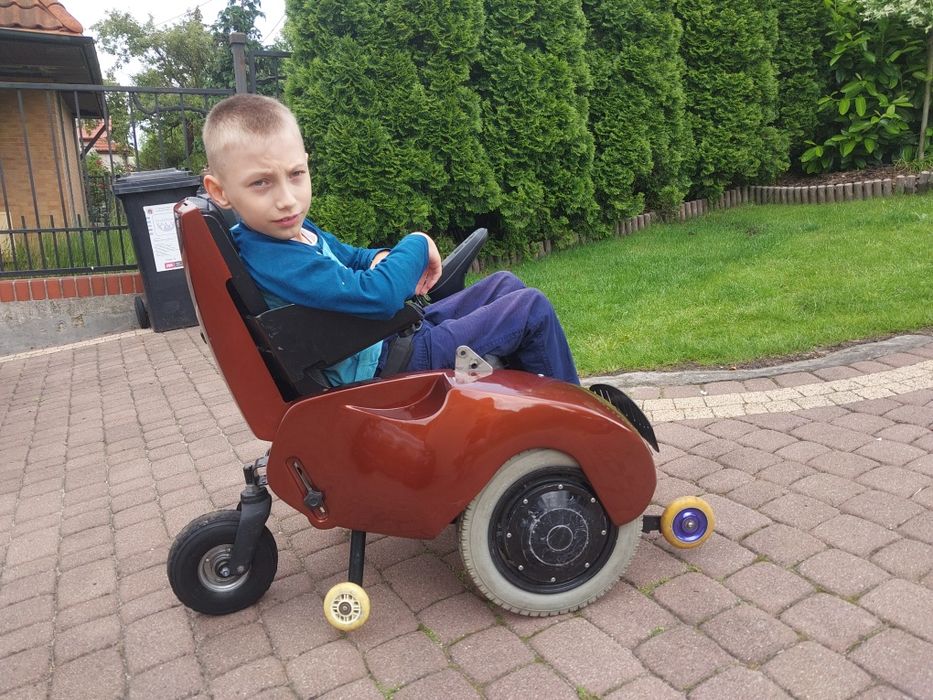 Wózek elektryczny dzieciecy Tiny Trax