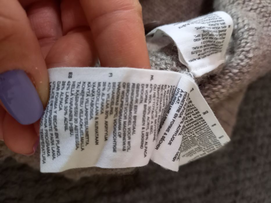 Sweter kardigan H&M rozmiar XS