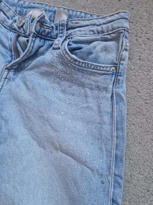 Spodnie jeansy 146 HM