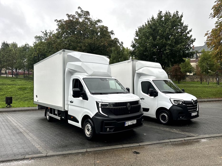 NOWY Renault Master 2025 Kontener Wynajem / WYPOŻYCZALNIA Bus Plandeka