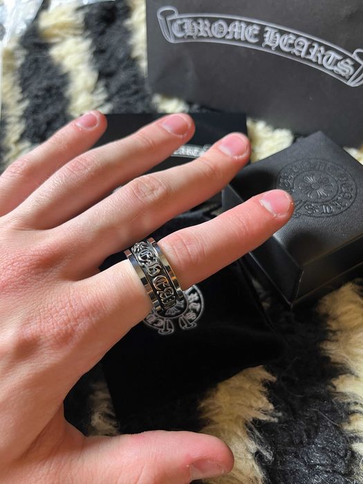 Chrome Hearts Spinner Ring | Кольцо-спиннер Хром Хартс archive y2k vivienne westwood