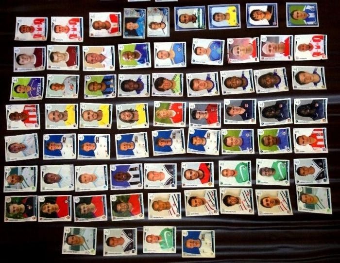 Наклейка футбольная Panini.