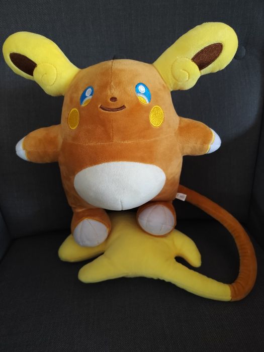 Pokemon Pikachu Alolan ewolucja duża maskotka