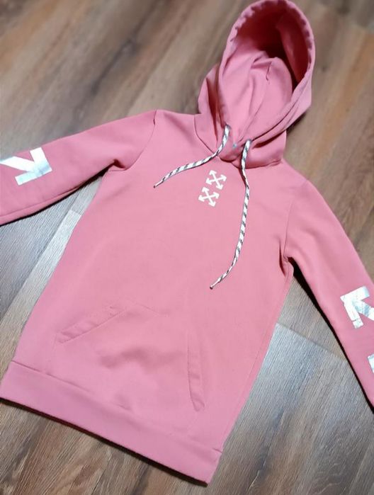 Стильная теплая удлинённая кофта ,пайта,туника на змейке с капюшоном и