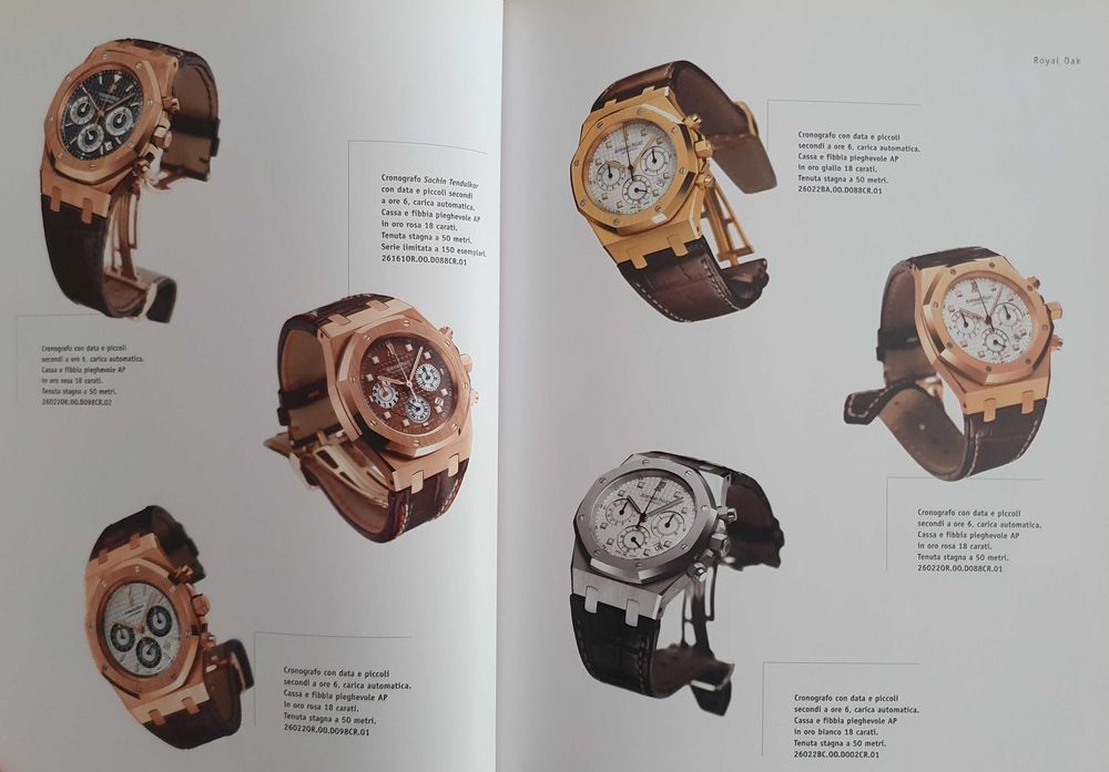 AP - Audemars Piguet, Catálogo / Livro OFICIAL de relógios - 2008/2009