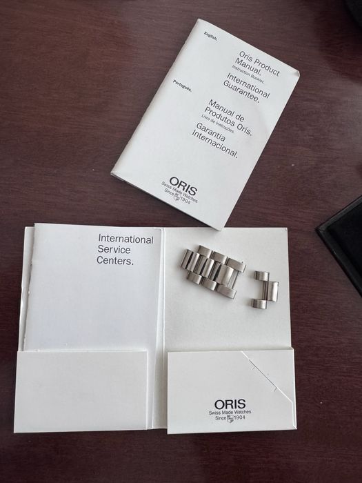 Relogio Oris divers titanium