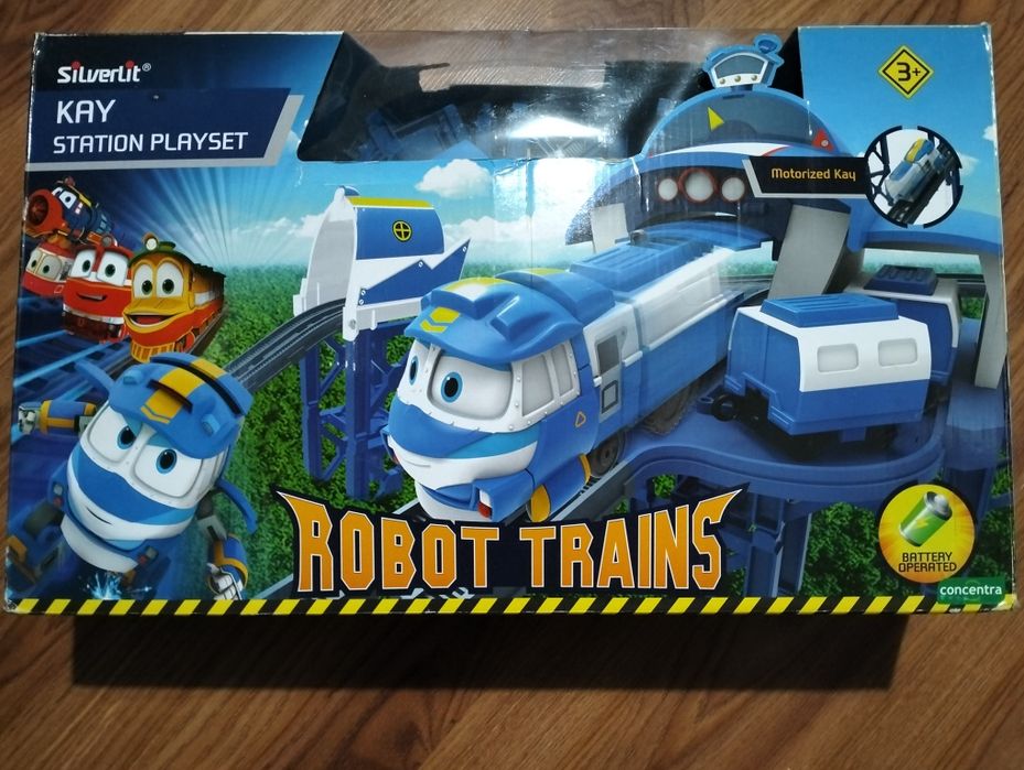 Linha de comboio " Robot Trains"