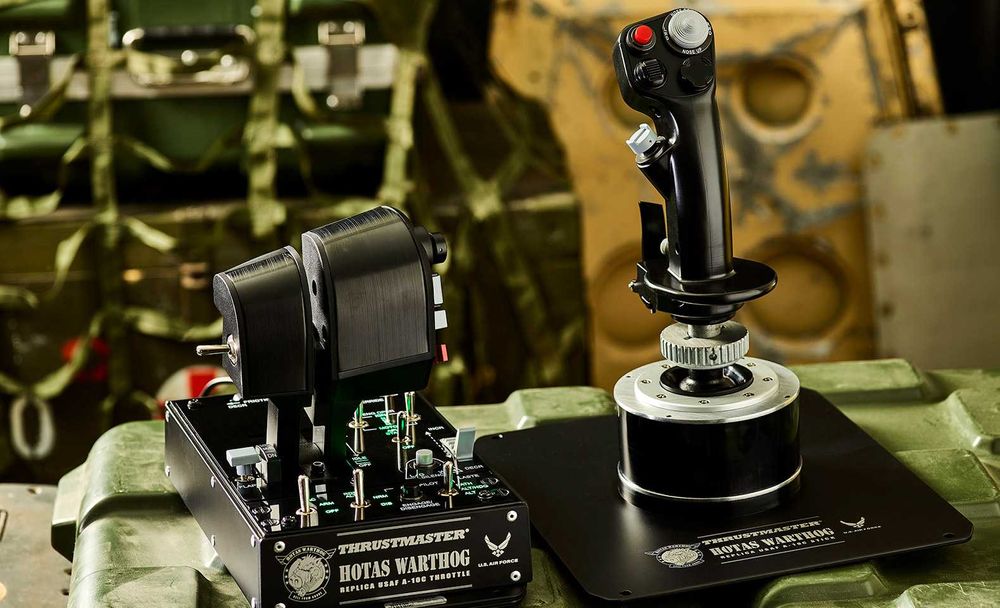 Joystick Hotas Warthog de voo