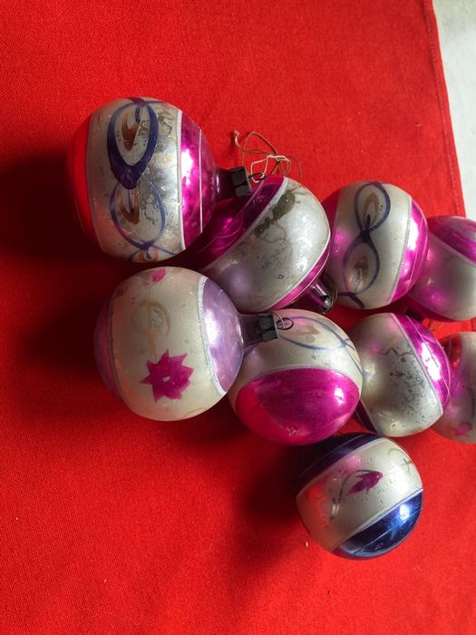 Stare bombki szklane