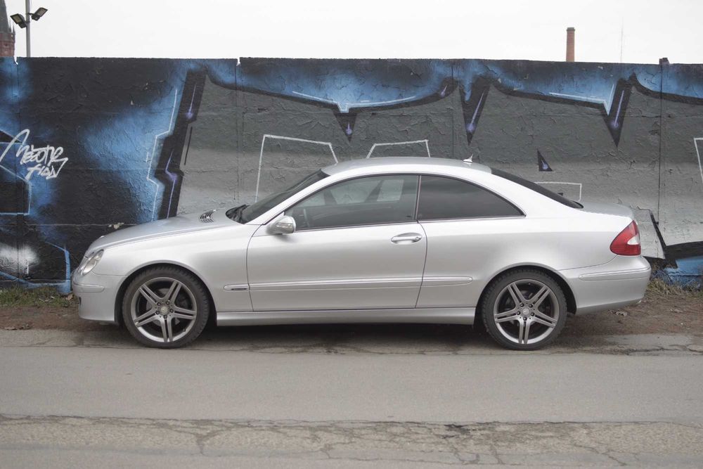Mercedes CLK 200 rok 2007 benz + LPG 163 km