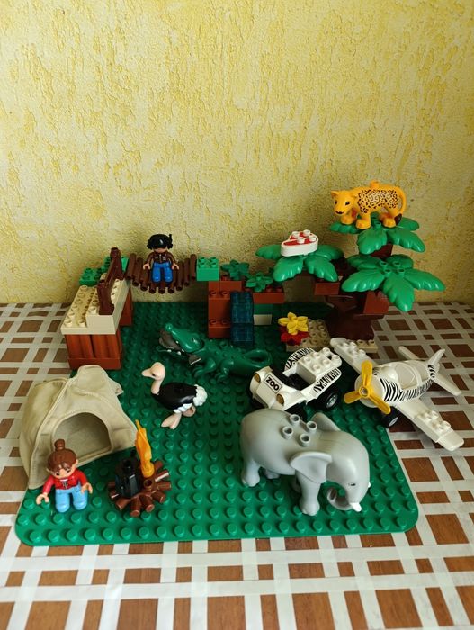 Lego Duplo Safari 6156. З великою будівельною пластиною