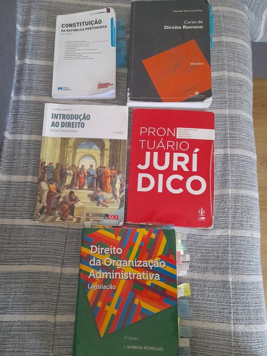 Vendo livros 1° ano Direito
