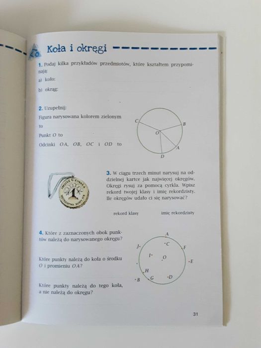 Matematyka z plusem ćwiczenia geometria klasa 4 wersja A część 2/3