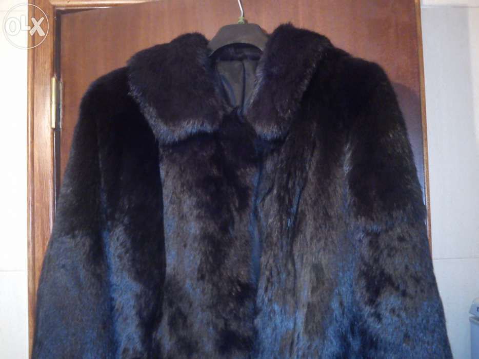 Casaco Comprido Pele Coelho