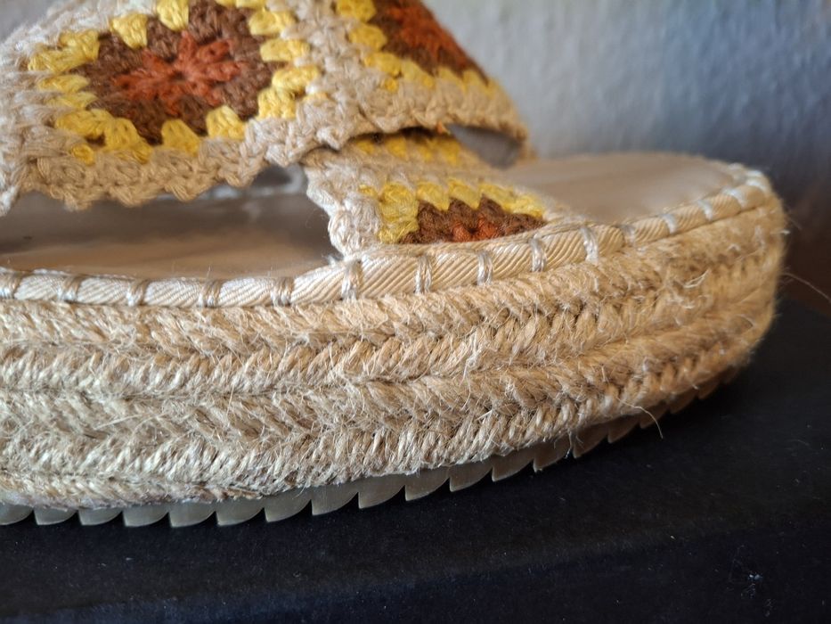 Asos Design  klapki na platformie Boho 41
