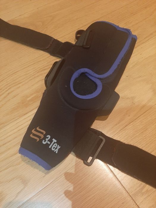 Joelheiras em Lycra com controlo de flexo-extensao curta 3-tex