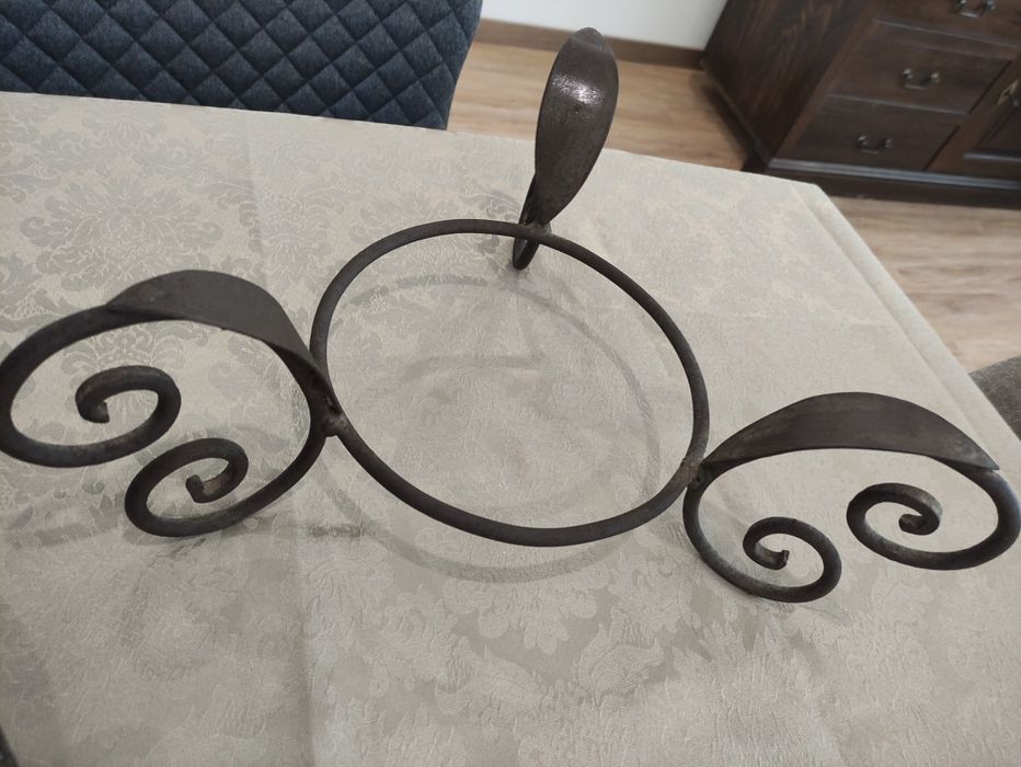 Conjunto de chaleira em cerâmica e prata marroquina