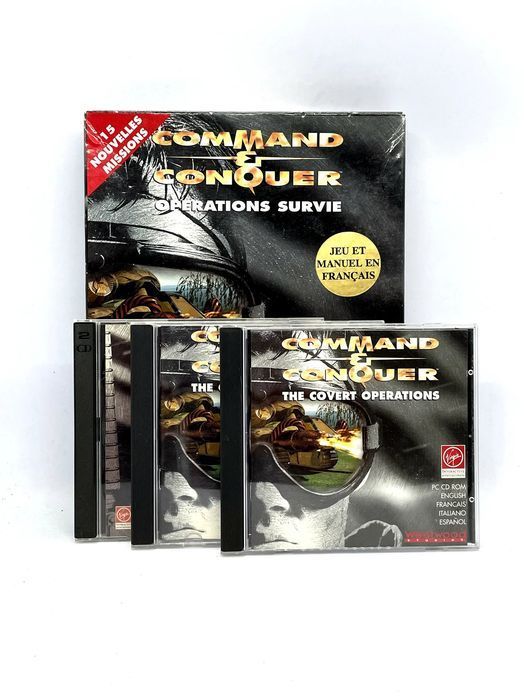 Command and Conquer The Cover Operation PC Big Box Po Francusku